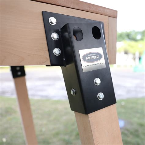 elevated deer stand platform brackets